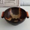 Keramik skål brun/orange