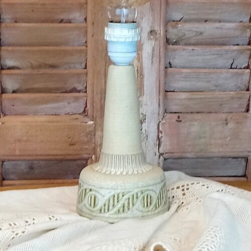 Søholm keramiklampe i flot stand – virker perfekt