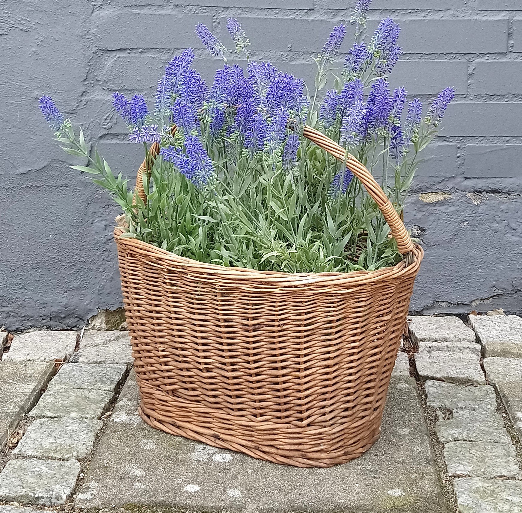 Skøn retro cykelkurv