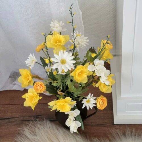Påskelilje buket – 7 stk. smukke gule blomster
