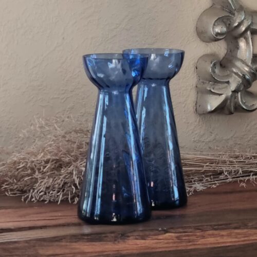 Hyacintglas højt blåt