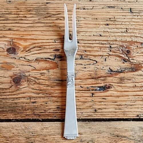 Pålægs gaffel Absa i pletsølv