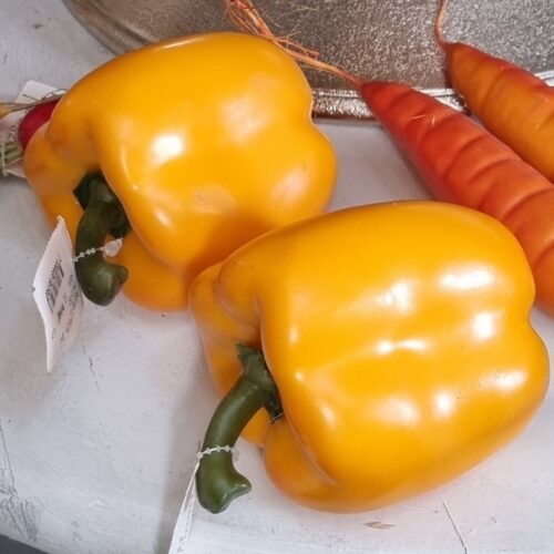 Lækker gul peberfrugt – flot naturtro