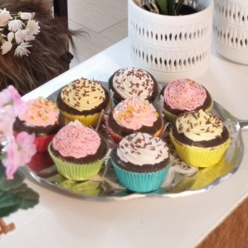 Lækre friske Cupcakes – flotte og dekorative