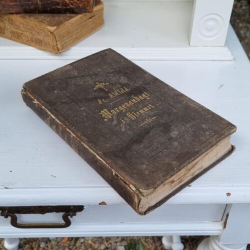 Antik bibel i god stand – “Morgenandagt i Hjemmet”