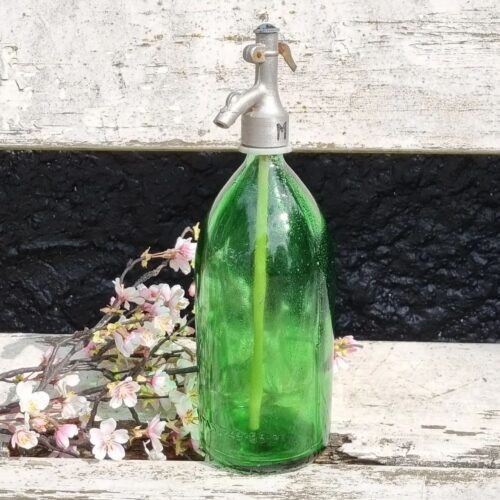 Smuk grøn sifon flaske
