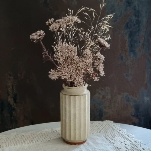 Gammel Knabstrup vase – patineret