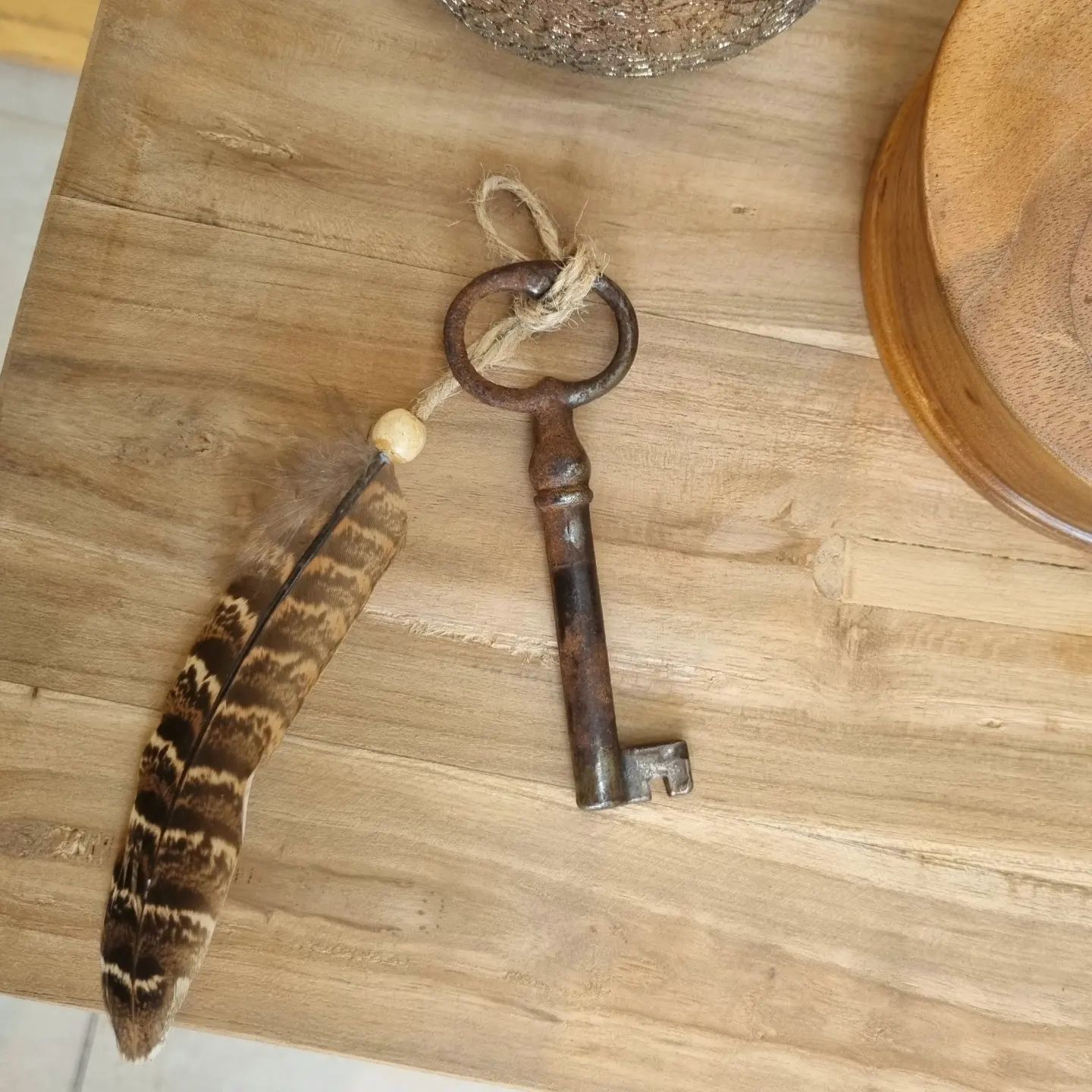 Stor antik nøgle