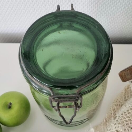 Gammelt fransk sylteglas