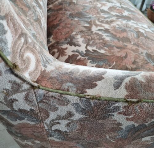 Romantisk sofa med frynser