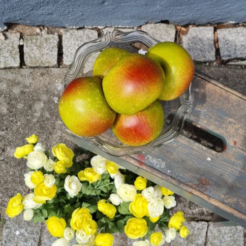 Lækre store æbler – flotte naturtro