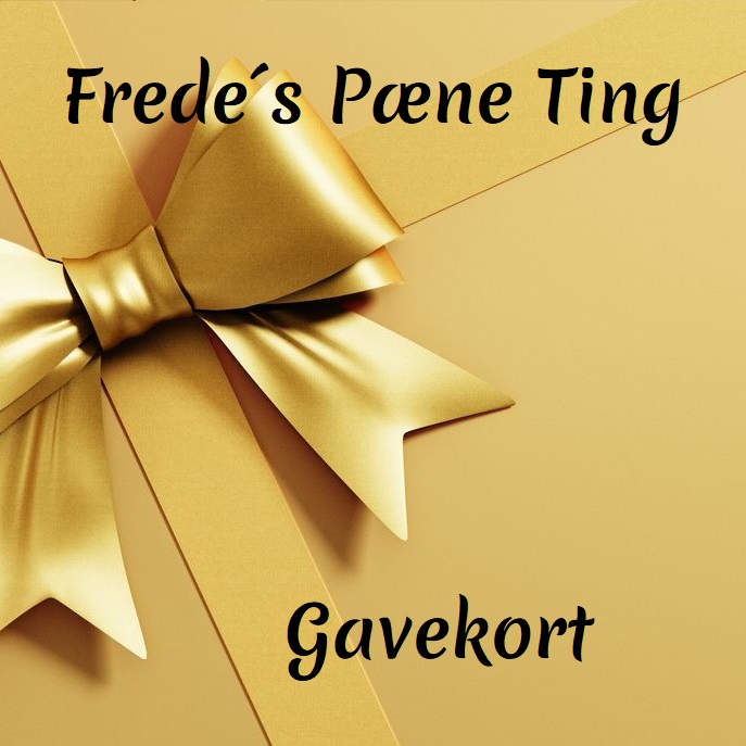 Fredes pæne ting gavekort