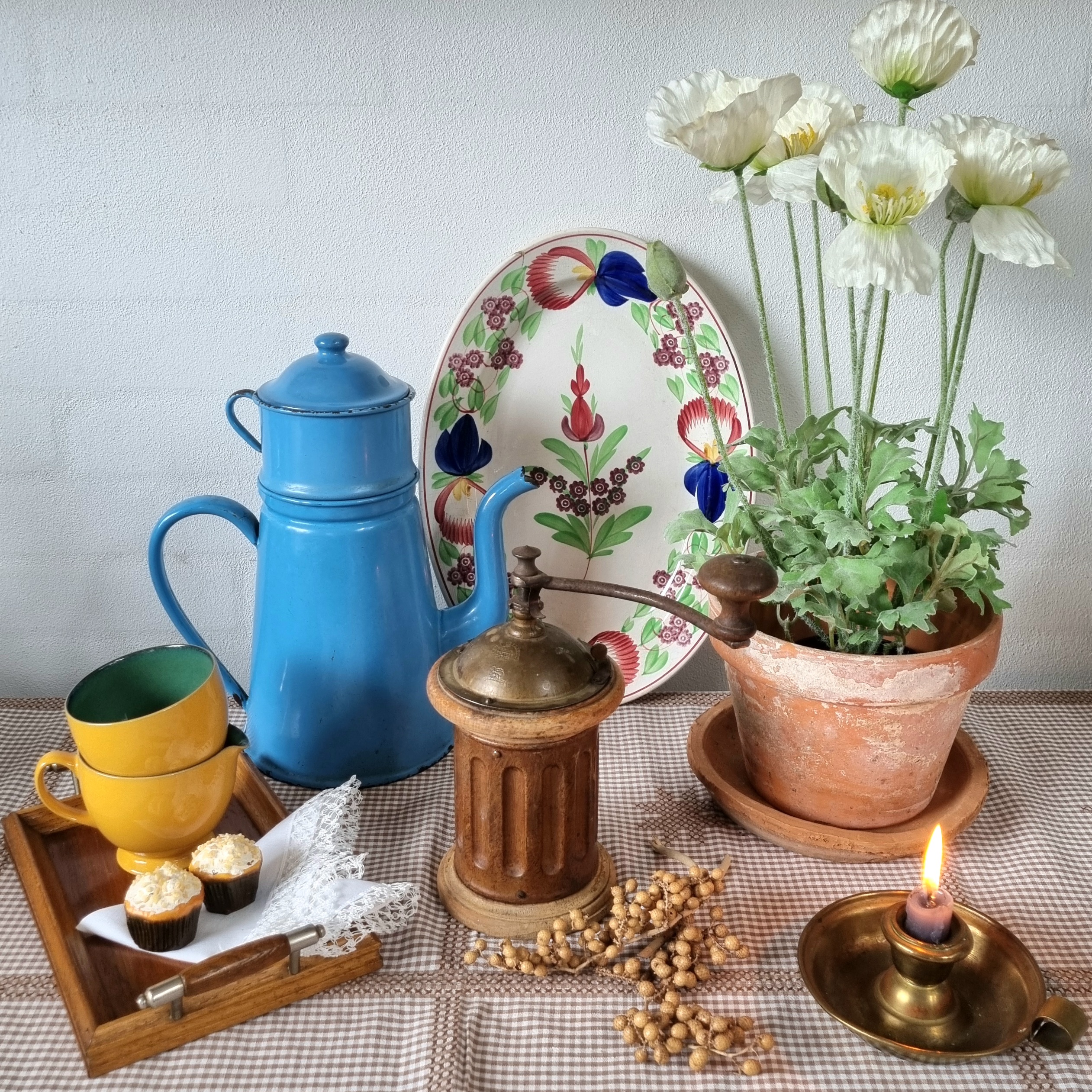 Det gamle køkken....