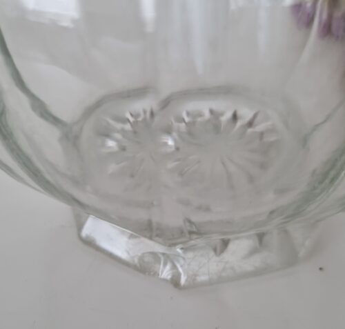 Fin gammel glas kande