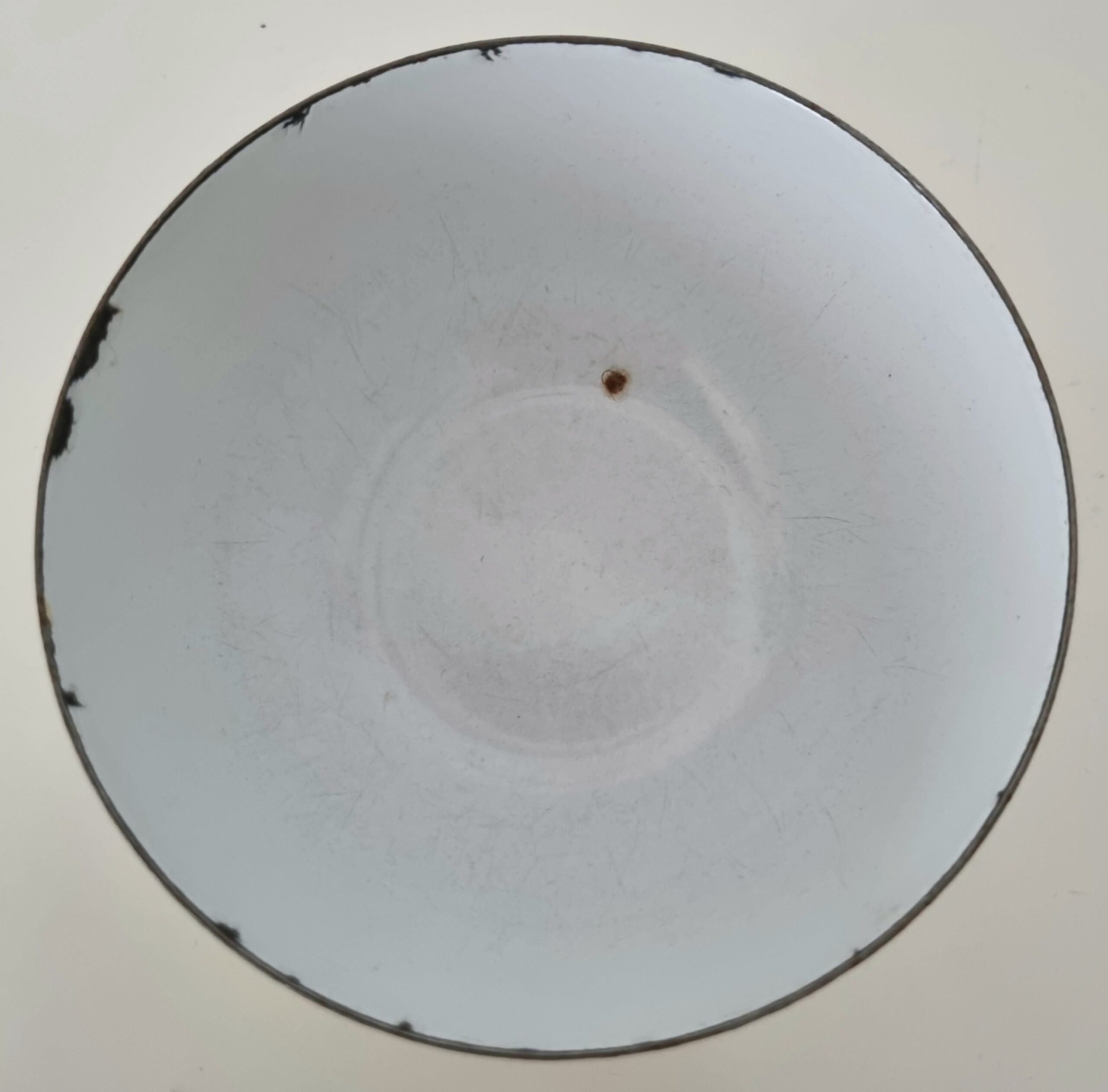 Lime Lotus Catrineholm emalje skål