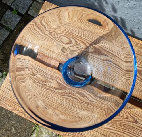 Holmegaard Thule aqua glasskål