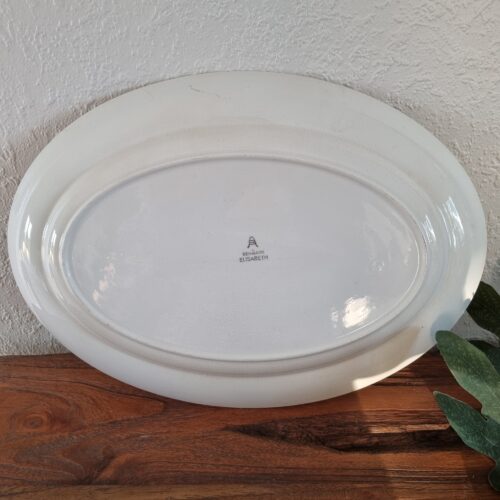 Smukt Aluminia fad "Elisabeth"