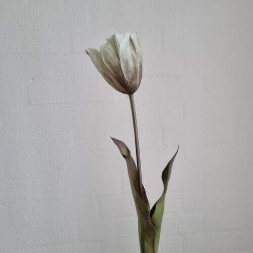 Tulipan Real Touch lys meleret med fine blade