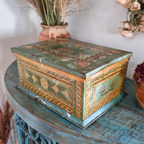 Stor antik Mazetti dåse