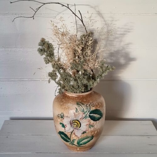 Smuk og romantisk gammel blomster krukke
