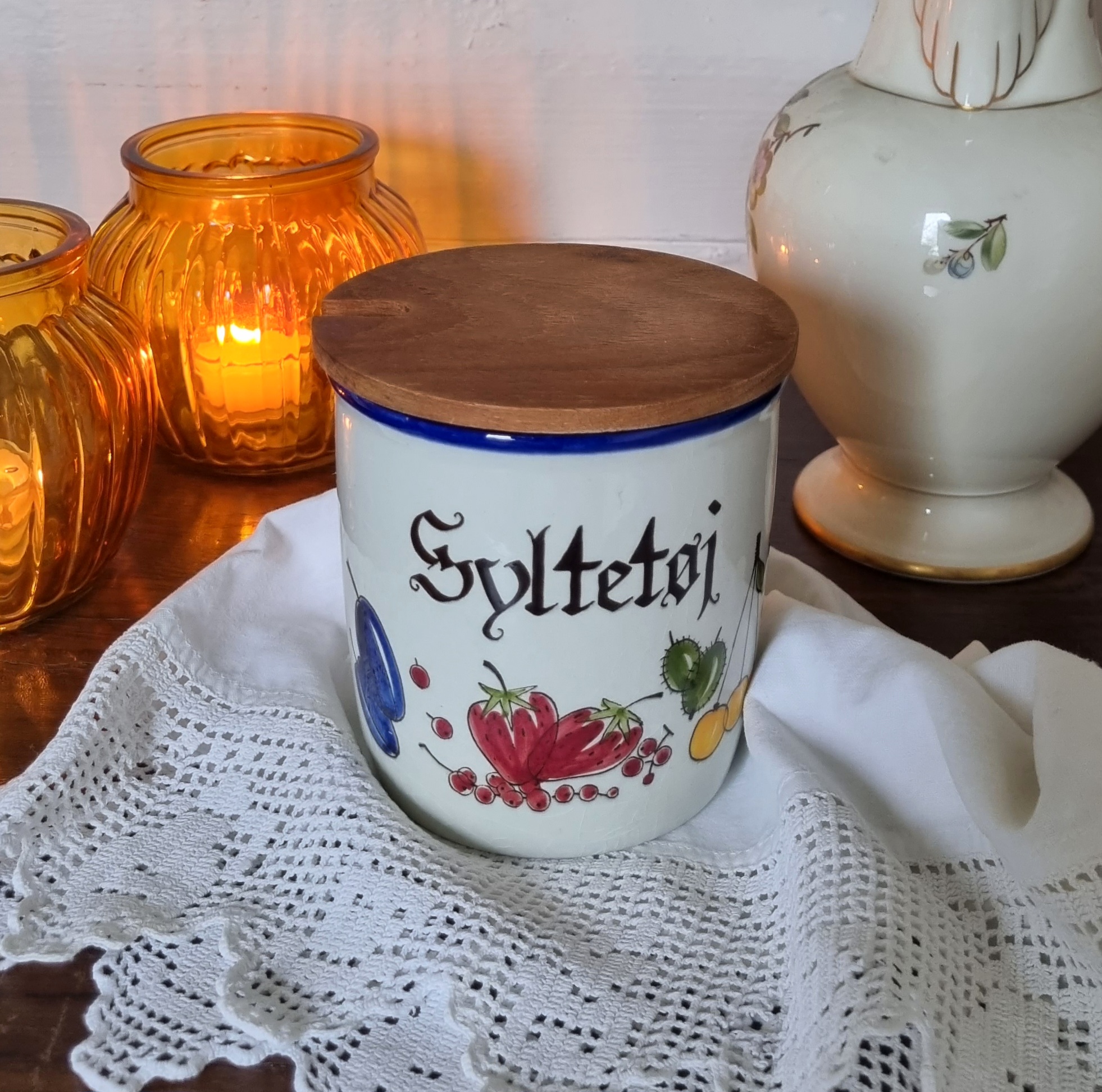 Knabstrup krukke syltetøj