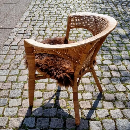 Kurvestol i flet – i fin stand