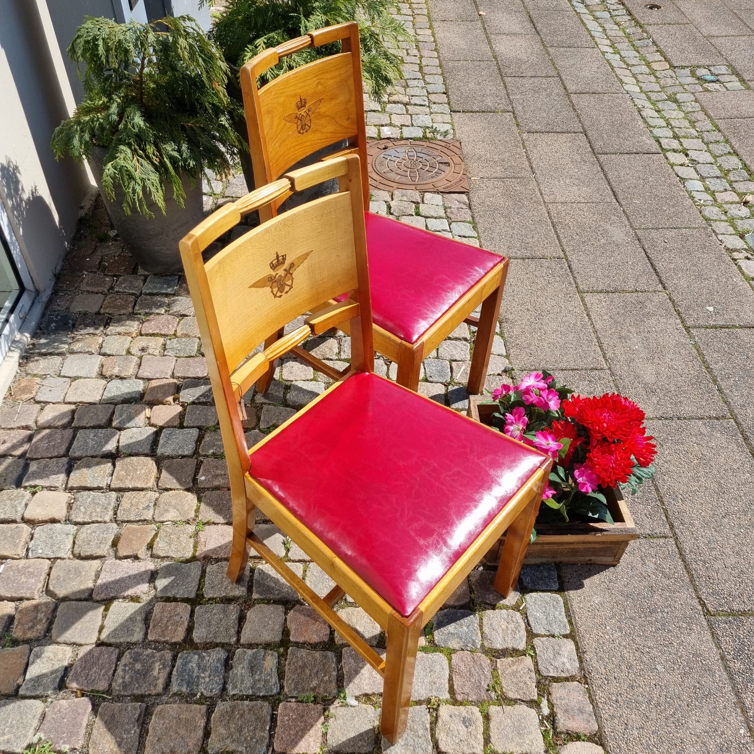 Flotte gamle DSB stole