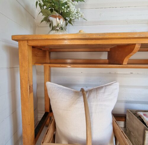 Flot gammelt skolebord
