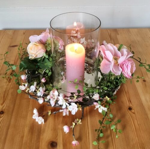 Smukke blomster og grene