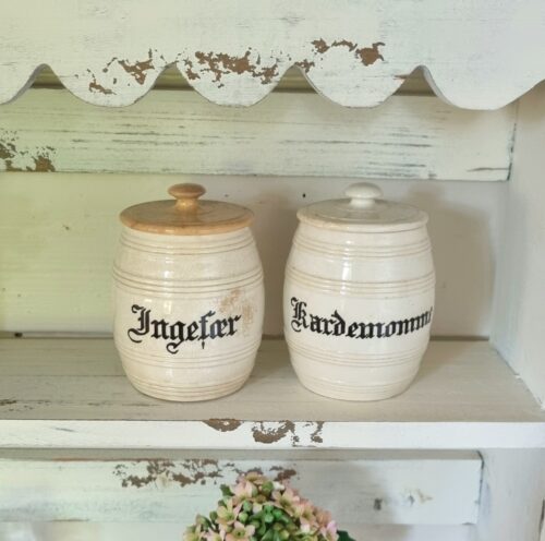 Gamle Villeroy & Boch krydderi krukker