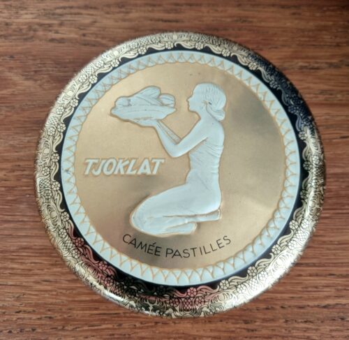 Smuk hollandsk chokolade dåse