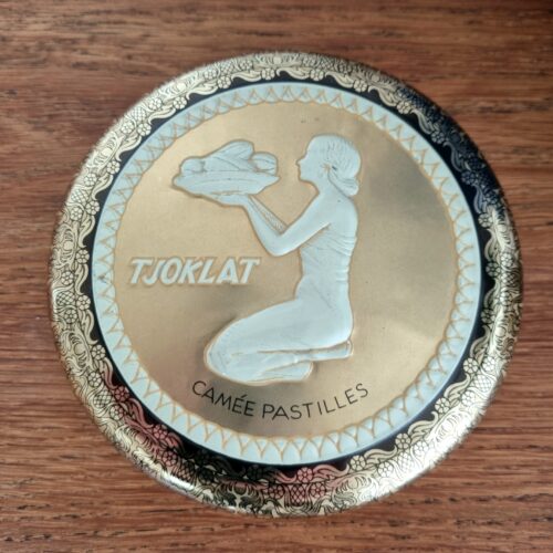 Smuk hollandsk chokolade dåse i fin stand