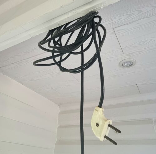 Industriel værkstedslampe
