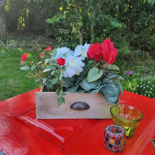 Smukke blomster, som passer sig selv