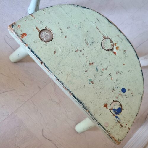 3-benet malke skammel – flot lysegrøn