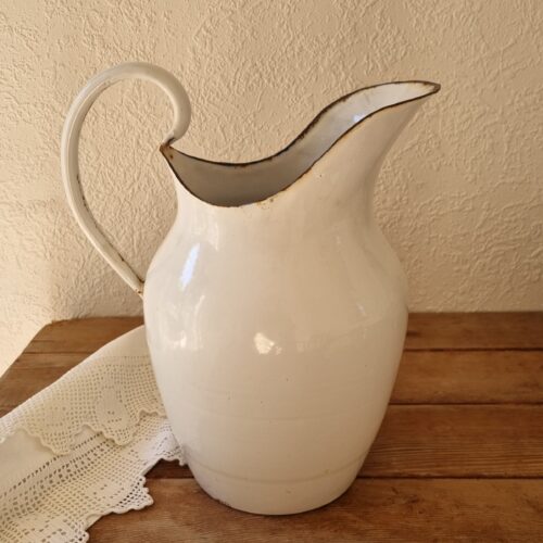 Glud & Marstrand hvid emalje servantekande i flot stand