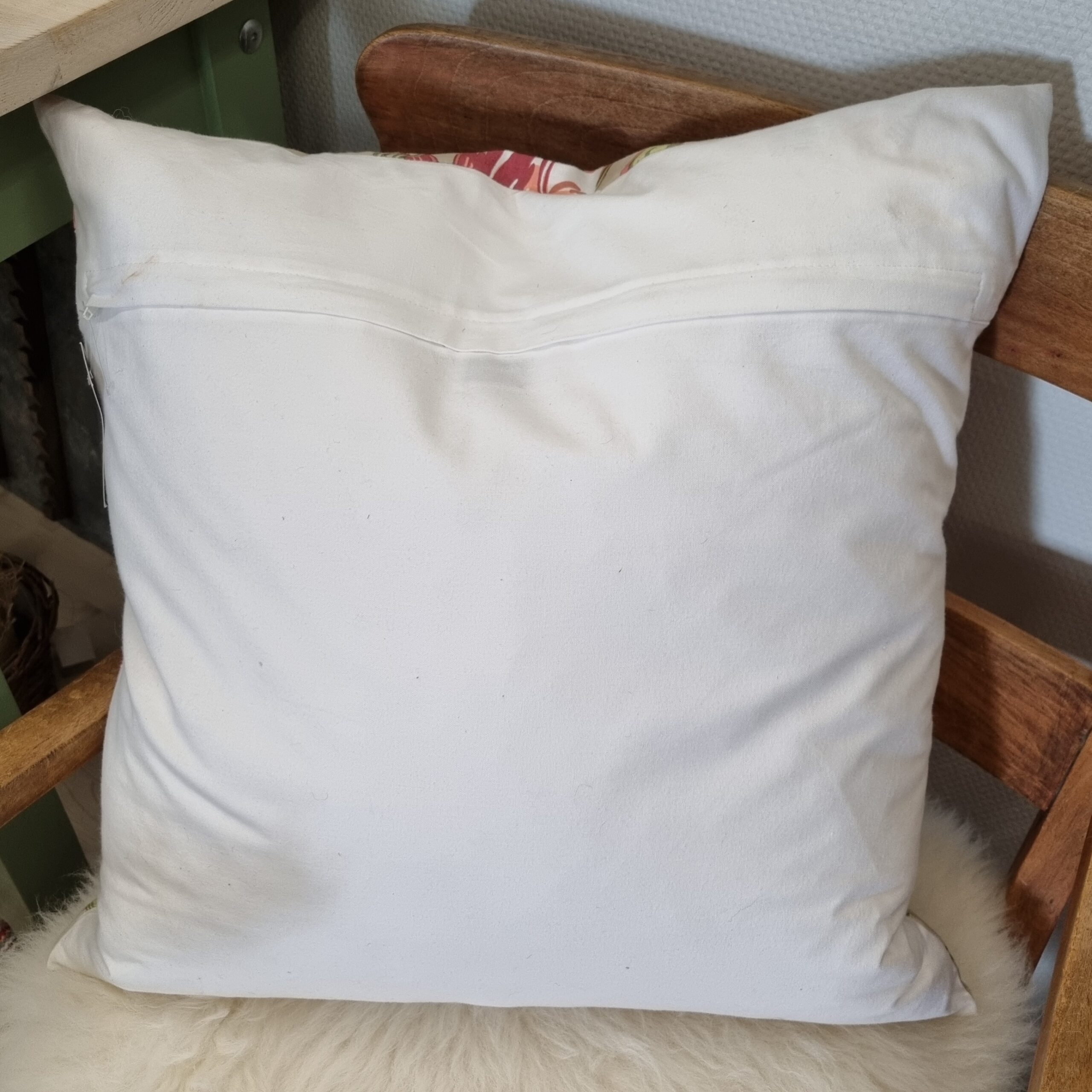 Pude i flot mønster