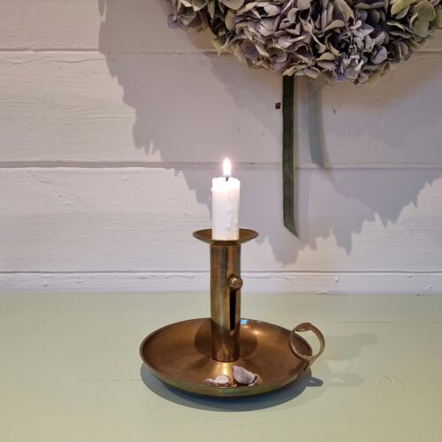 Sød Kammerstage i messing med hejs