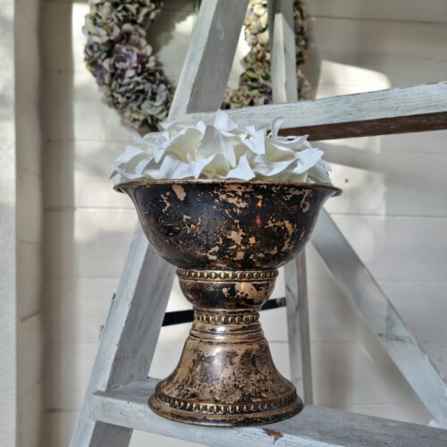 Flot lille opsats i pletsølv – meget elegant