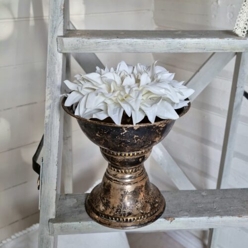 Flot lille opsats i pletsølv – meget elegant