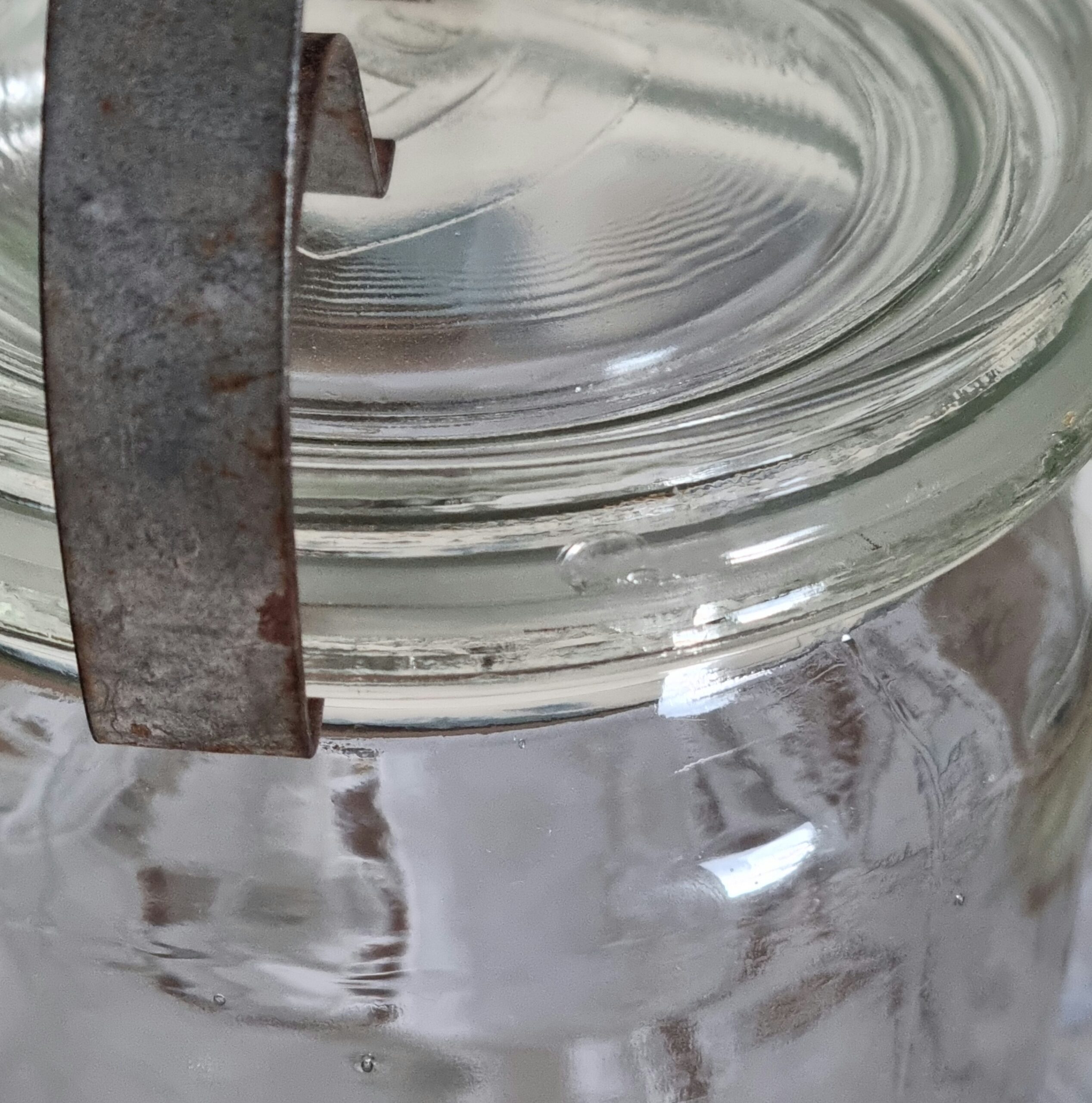 Fint gammelt sylteglas