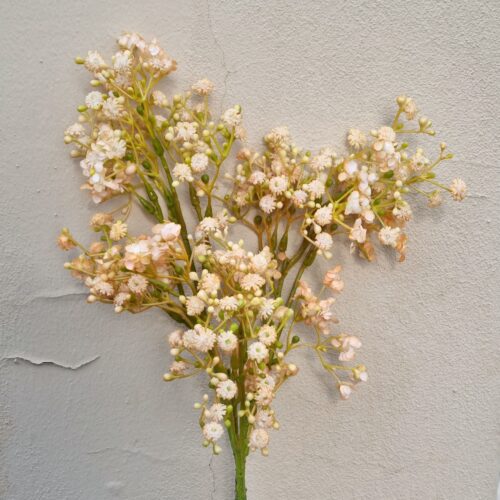 Stor fyldig Brudeslør – flot flergrenet – melonfarvet