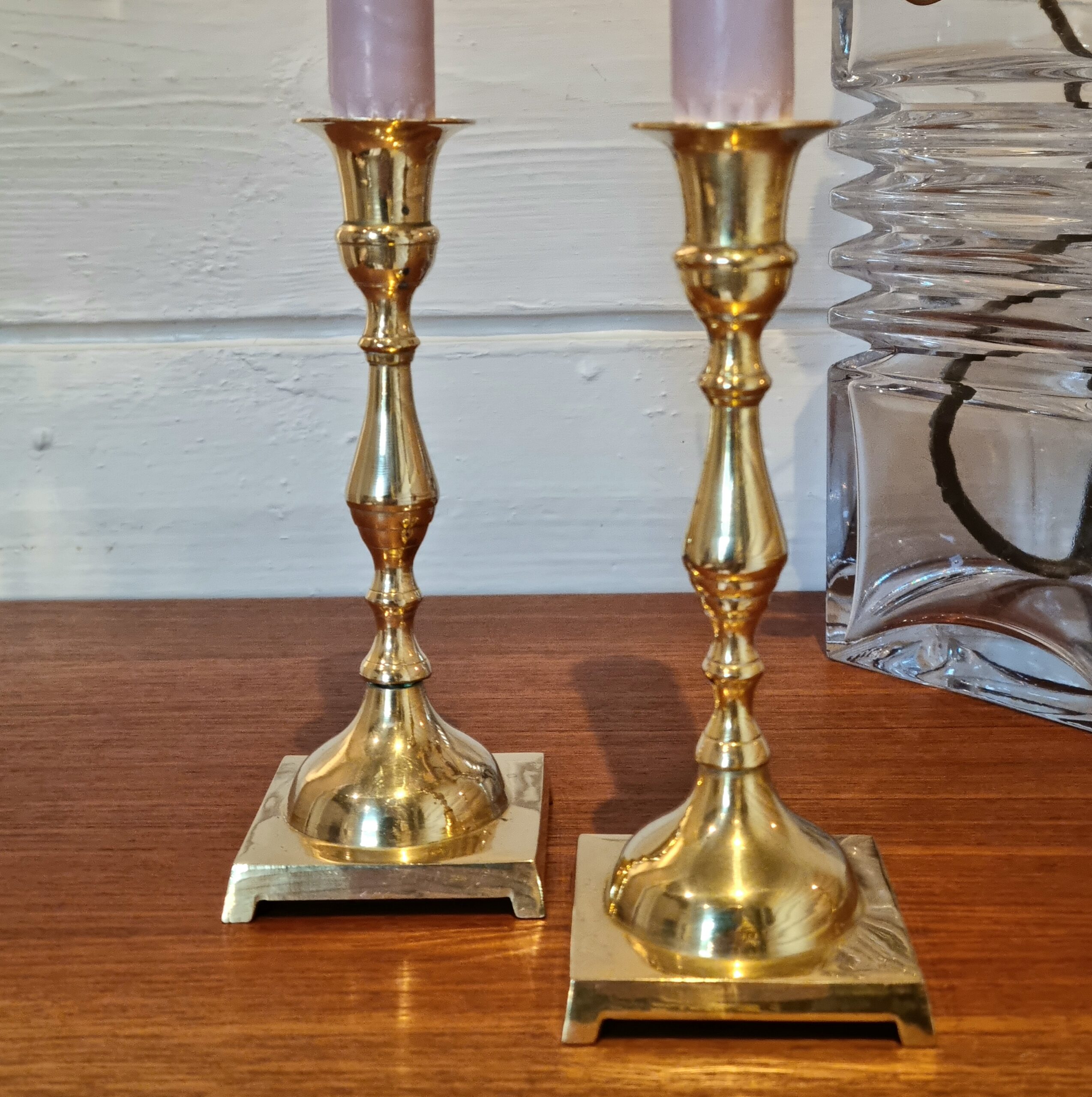 Sød messing stage i fin stand