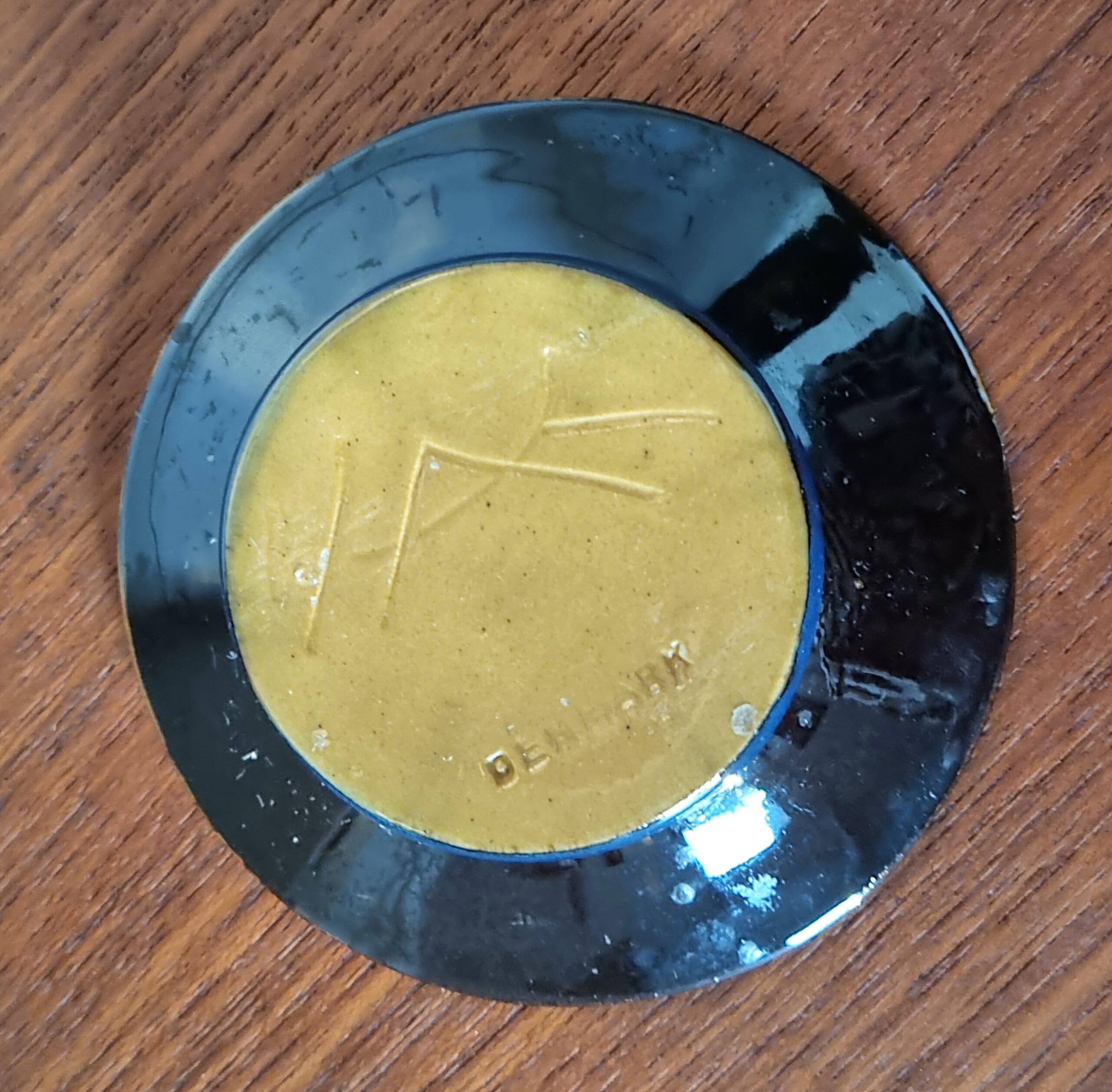 Flot retro Kähler lysestage i smuk glasur