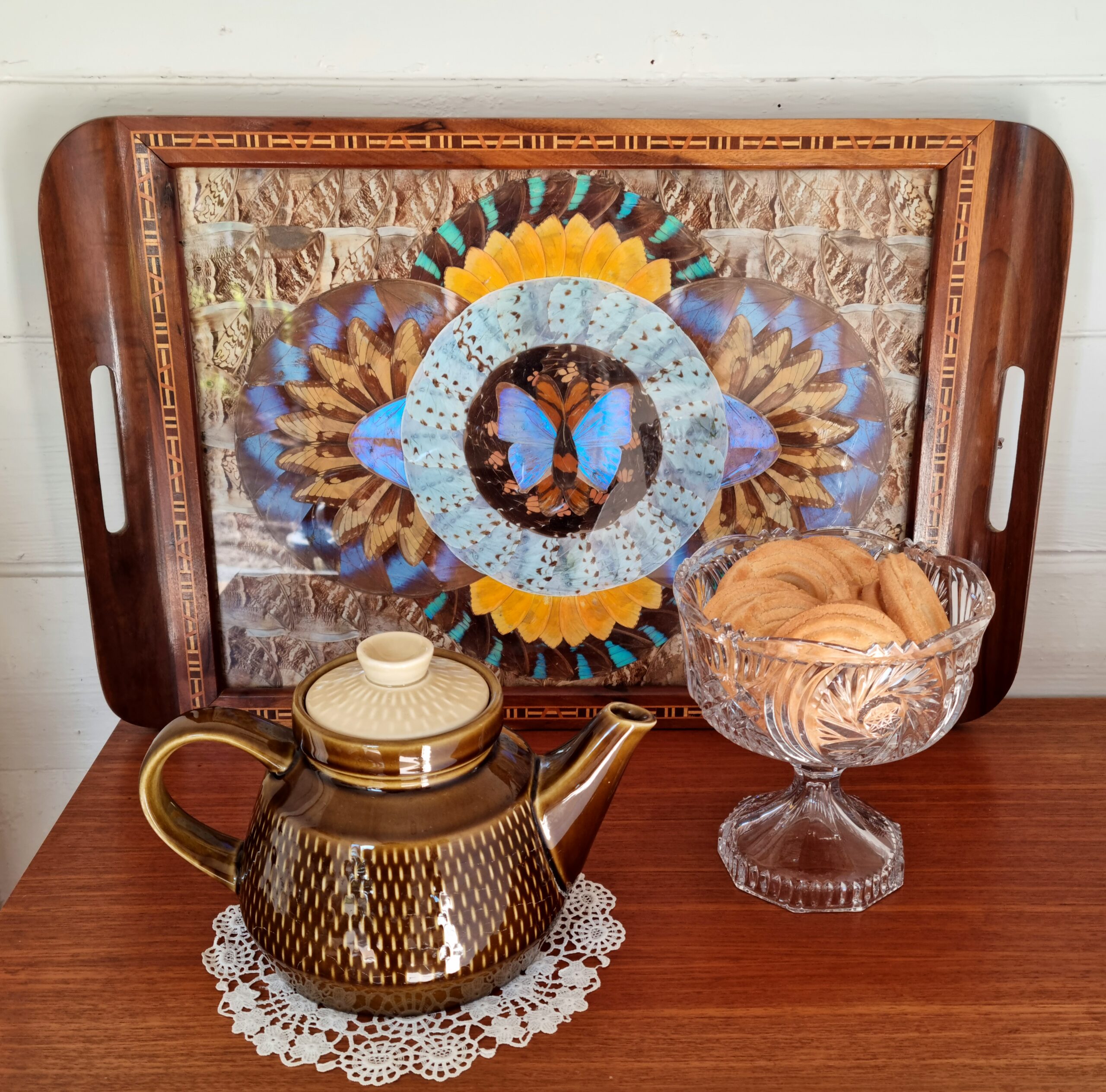 Smuk Sommerfugle bakke i flot stand