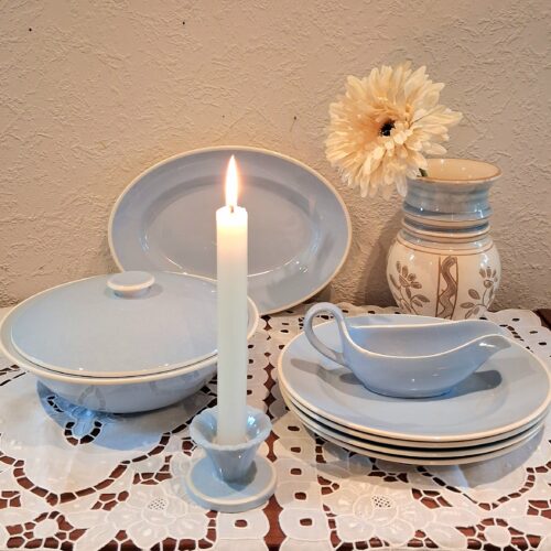 Smuk Aluminia “Sonja” tallerken i flot stand