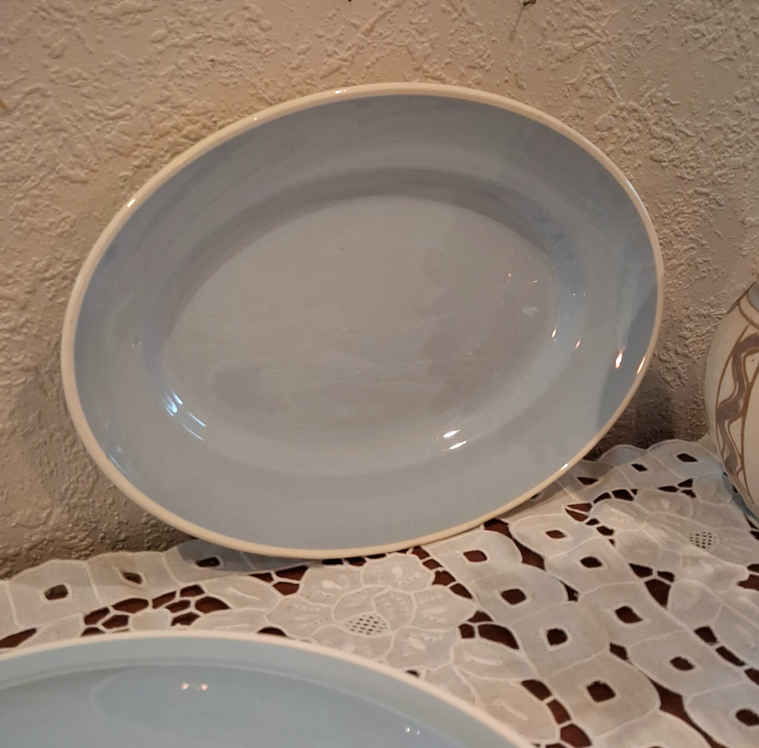 Smukt Aluminia Sonja ovalt fad