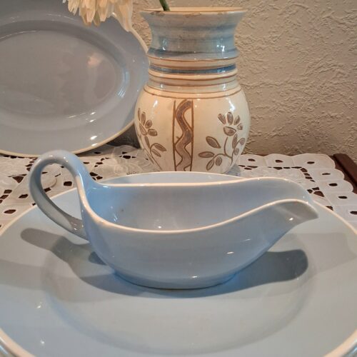 Sødt Aluminia “Sonja” lille smørnæb med afslag