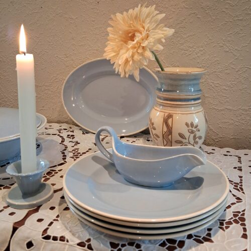 Smuk Aluminia “Sonja” tallerken i flot stand