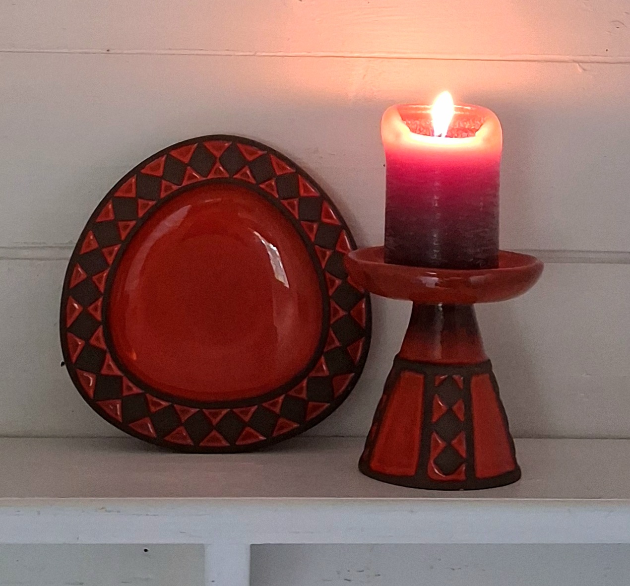 Smuk orange Frank keramik